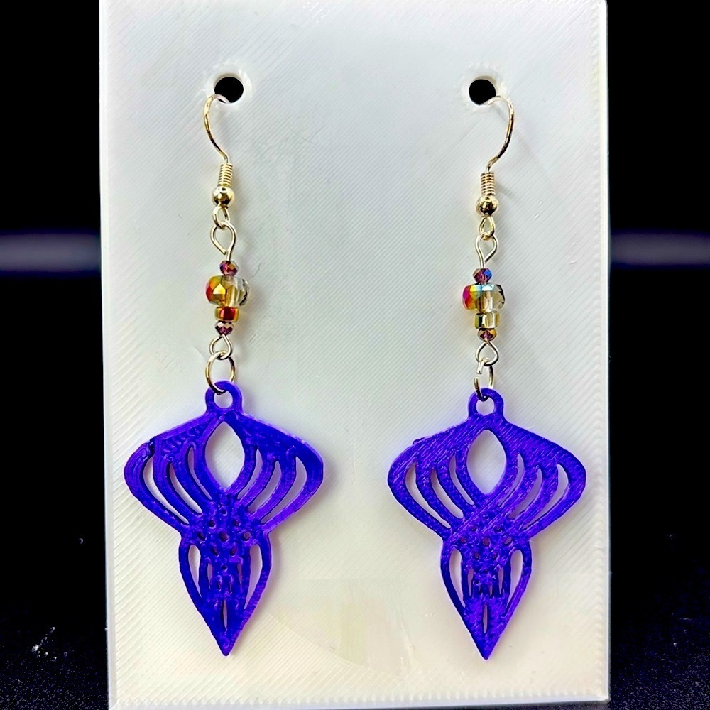 Geometric Earrings - Picture 7 of 7